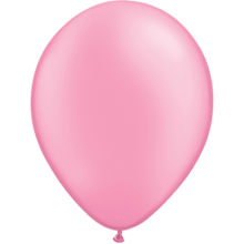 Naturlatex Luftballons Freie Farbauswahl, Farbe (z.B. Ballon): Rosa