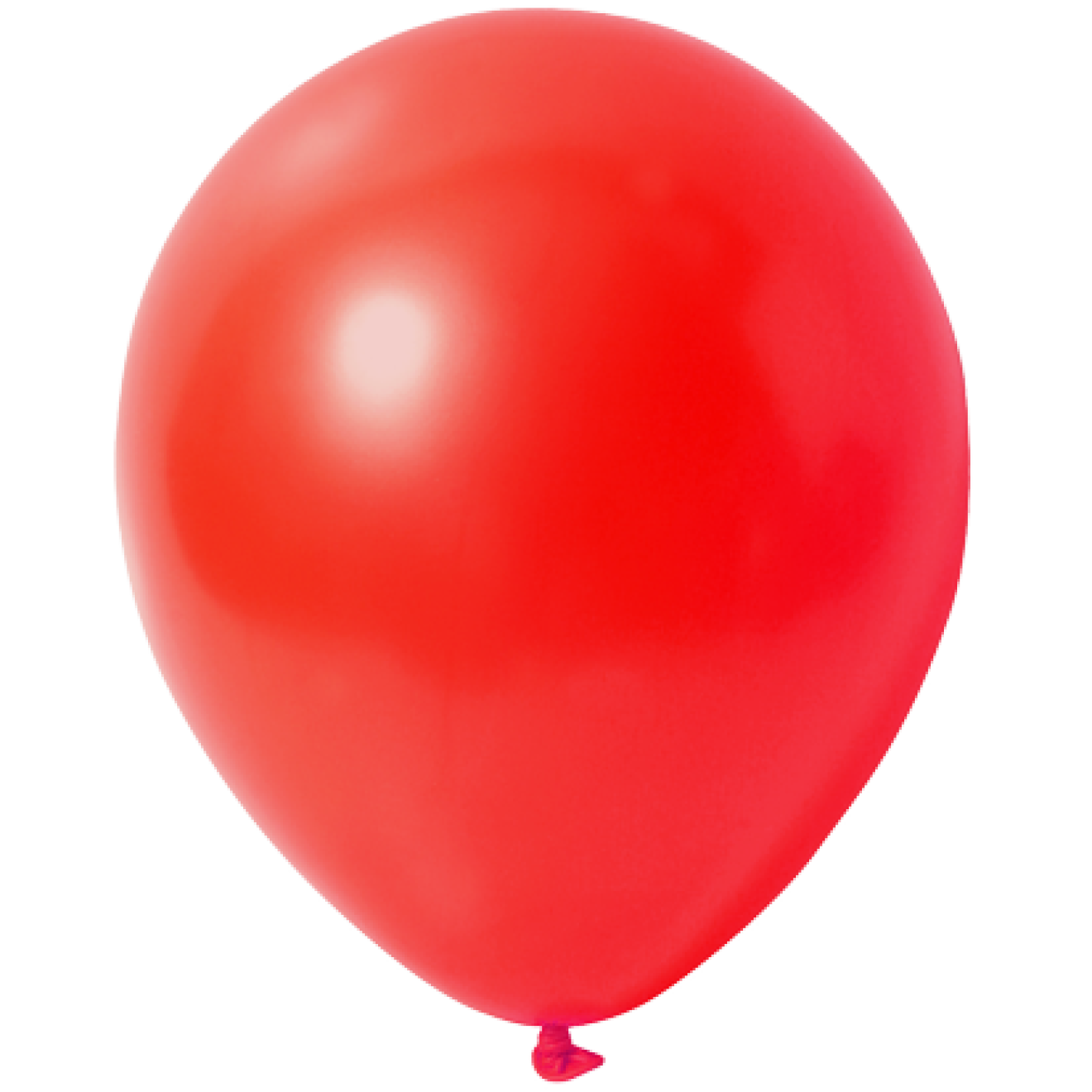 Luftballons Rot - Metallic (Glänzend) Ø 30 cm