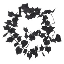 1 Foliage Garland - Black Maple Leaf