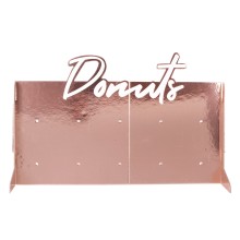 1 Donut Wall - Donuts - Rose Gold Foiled